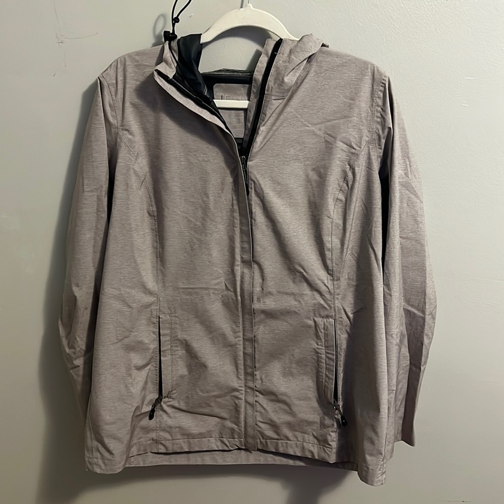 Size:L 32degrees cool grey rain jacket